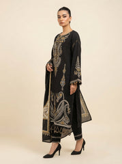 3 PIECE EMBROIDERED - UNSTITCHED
