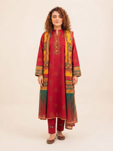 3 PIECE EMBROIDERED - UNSTITCHED