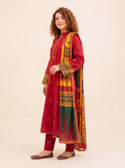 3 PIECE EMBROIDERED - UNSTITCHED
