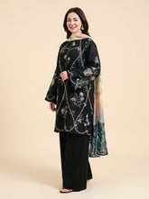 3 PIECE EMBROIDERED - UNSTITCHED