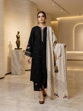 3 PIECE EMBROIDERED - UNSTITCHED