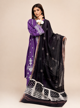 3 PIECE EMBROIDERED - UNSTITCHED
