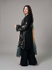 3 PIECE EMBROIDERED - UNSTITCHED