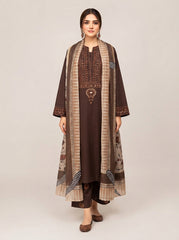 3 PIECE EMBROIDERED - UNSTITCHED