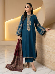 3 PIECE EMBROIDERED - UNSTITCHED