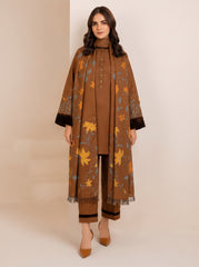 3 PIECE EMBROIDERED - UNSTITCHED