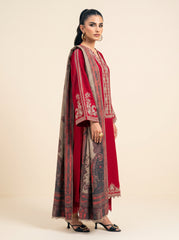 3 PIECE EMBROIDERED - UNSTITCHED