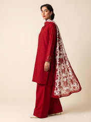 3 PIECE EMBROIDERED - UNSTITCHED