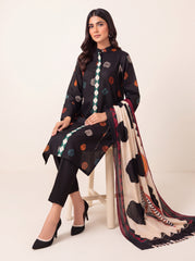 3 PIECE EMBROIDERED - UNSTITCHED