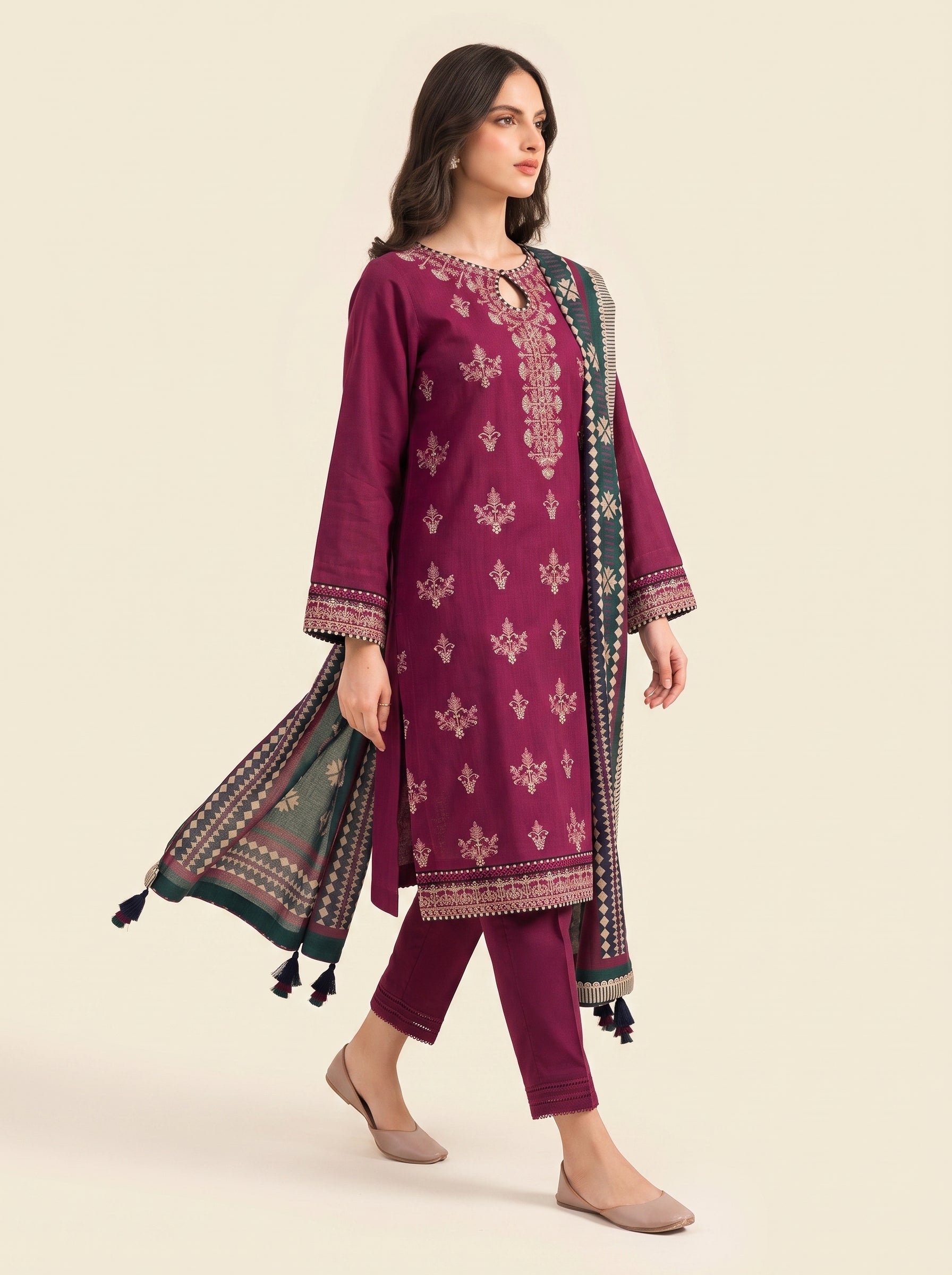 3 PIECE UNSTITCHED