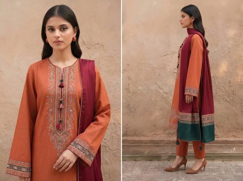 3 PIECE UNSTITCHED