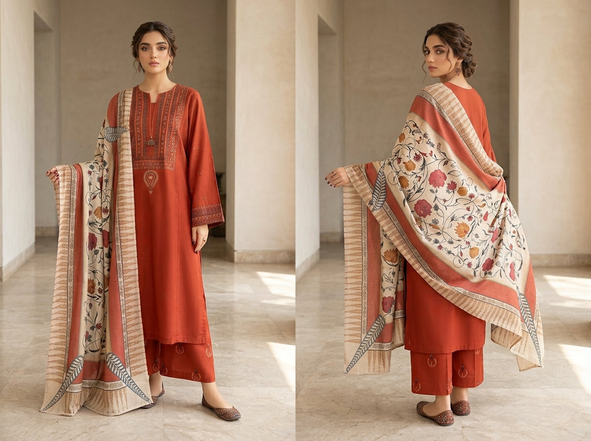 3 PIECE UNSTITCHED